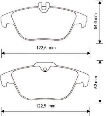 Pagid Brake Pad Rear
